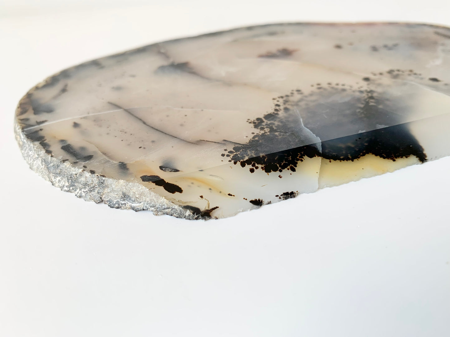 Raw Montana Moss Agate Slab