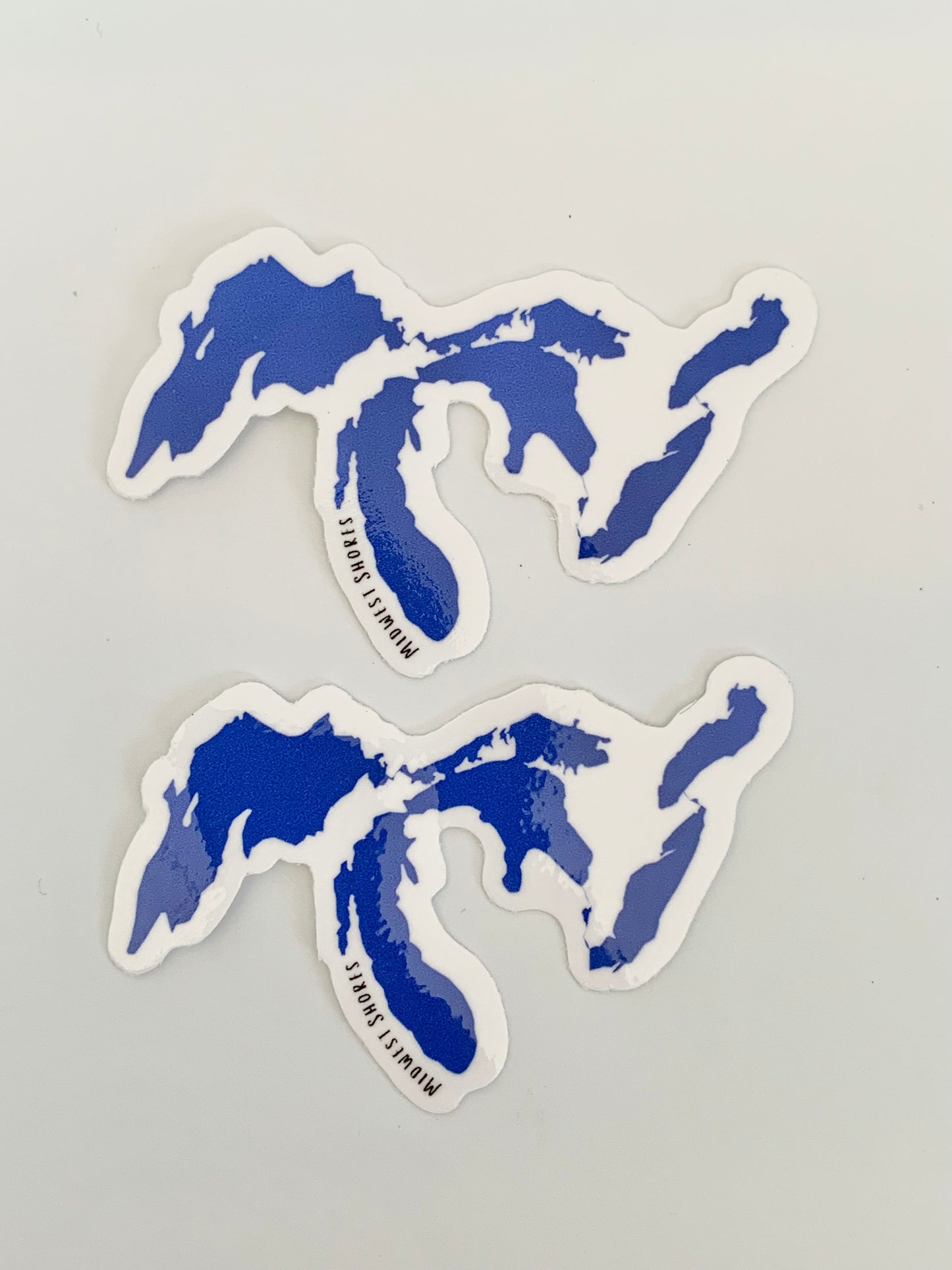 Midwest Shores Great Lakes Outline Sticker