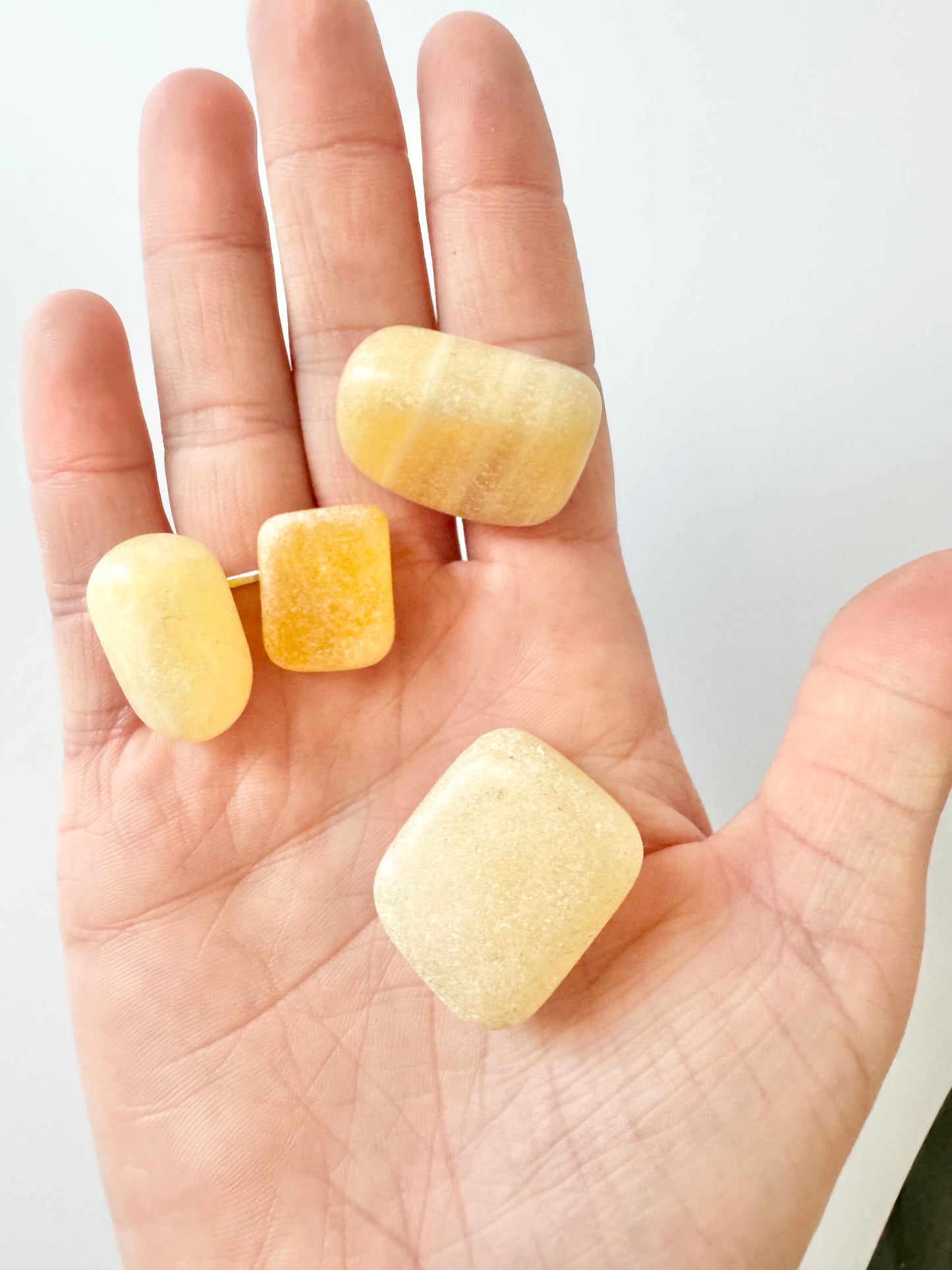 Yellow Calcite Tumble