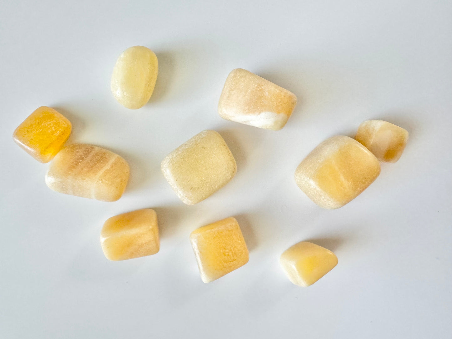 Yellow Calcite Tumble