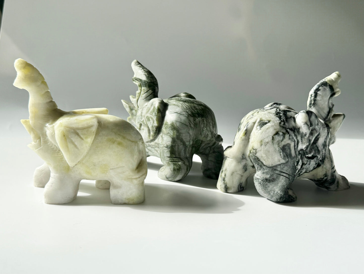 Large Elephant Carving, Assorted