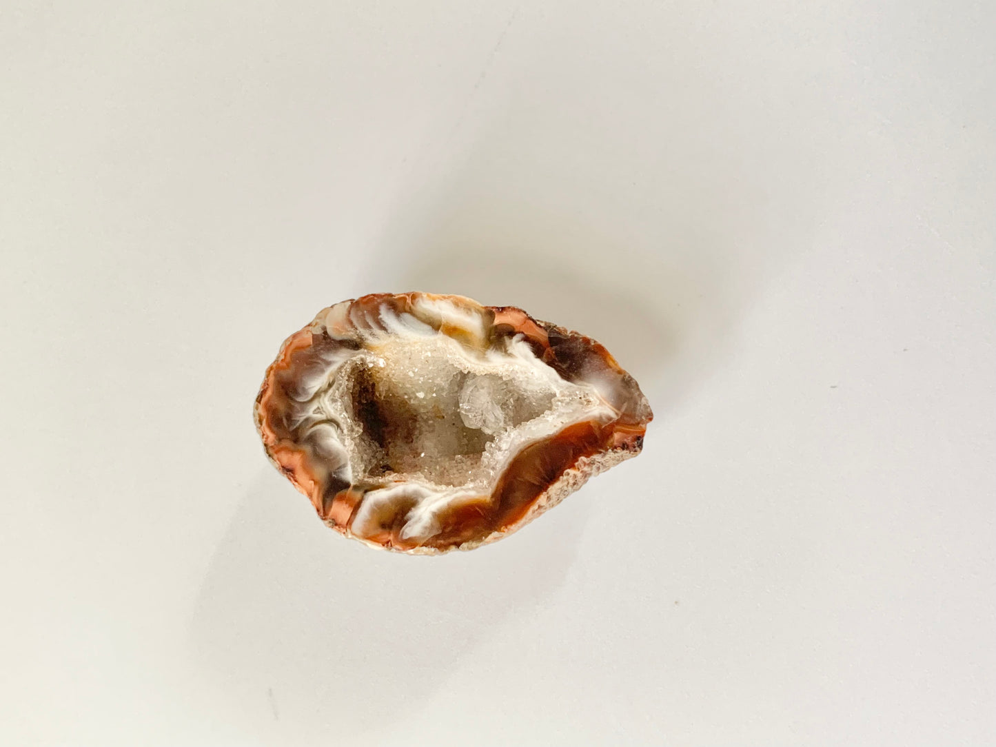 Oco Geode Polished, halves