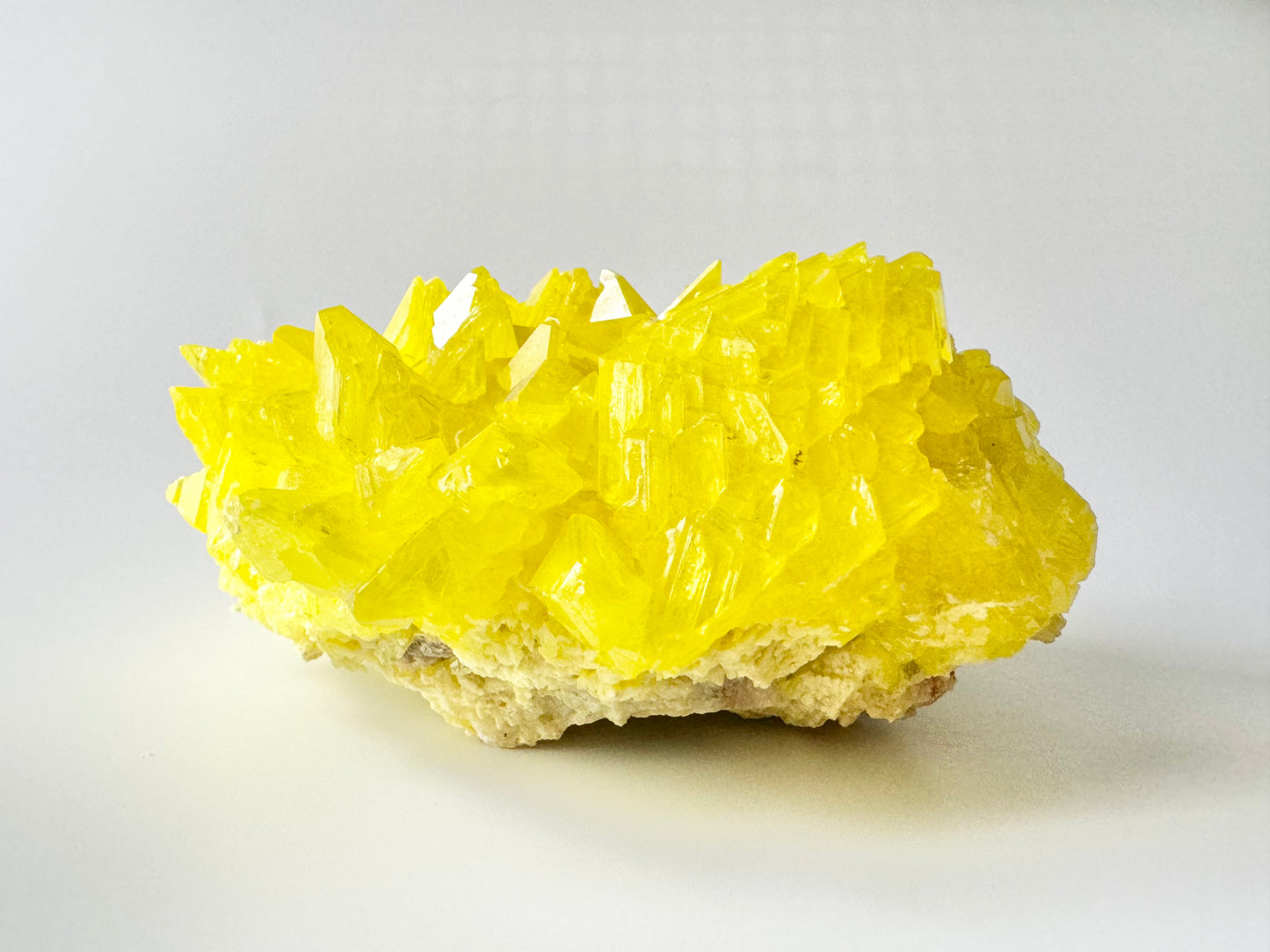 Sulfer Crystal Cluster