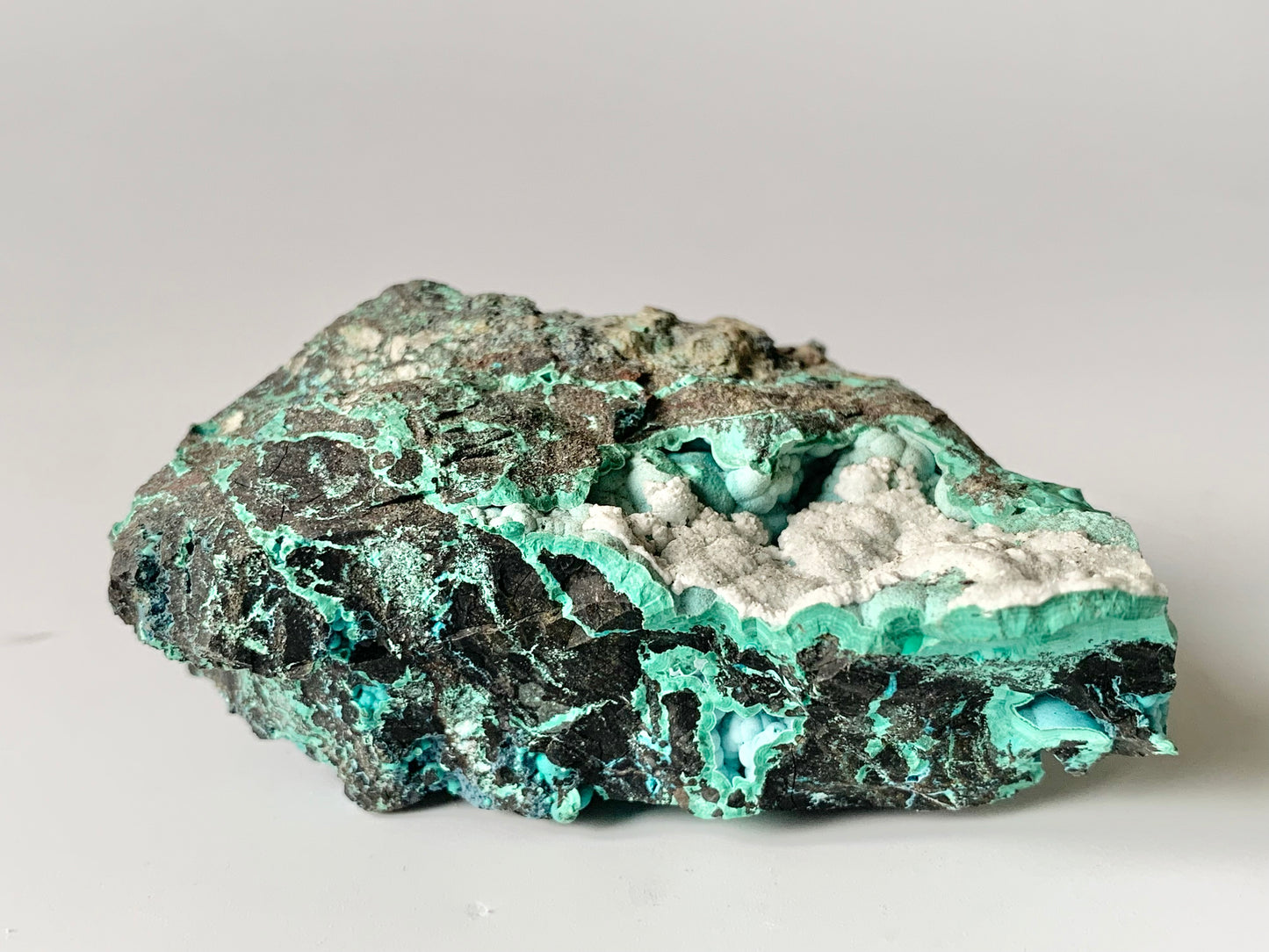 Raw Malachite & Chrysocolla