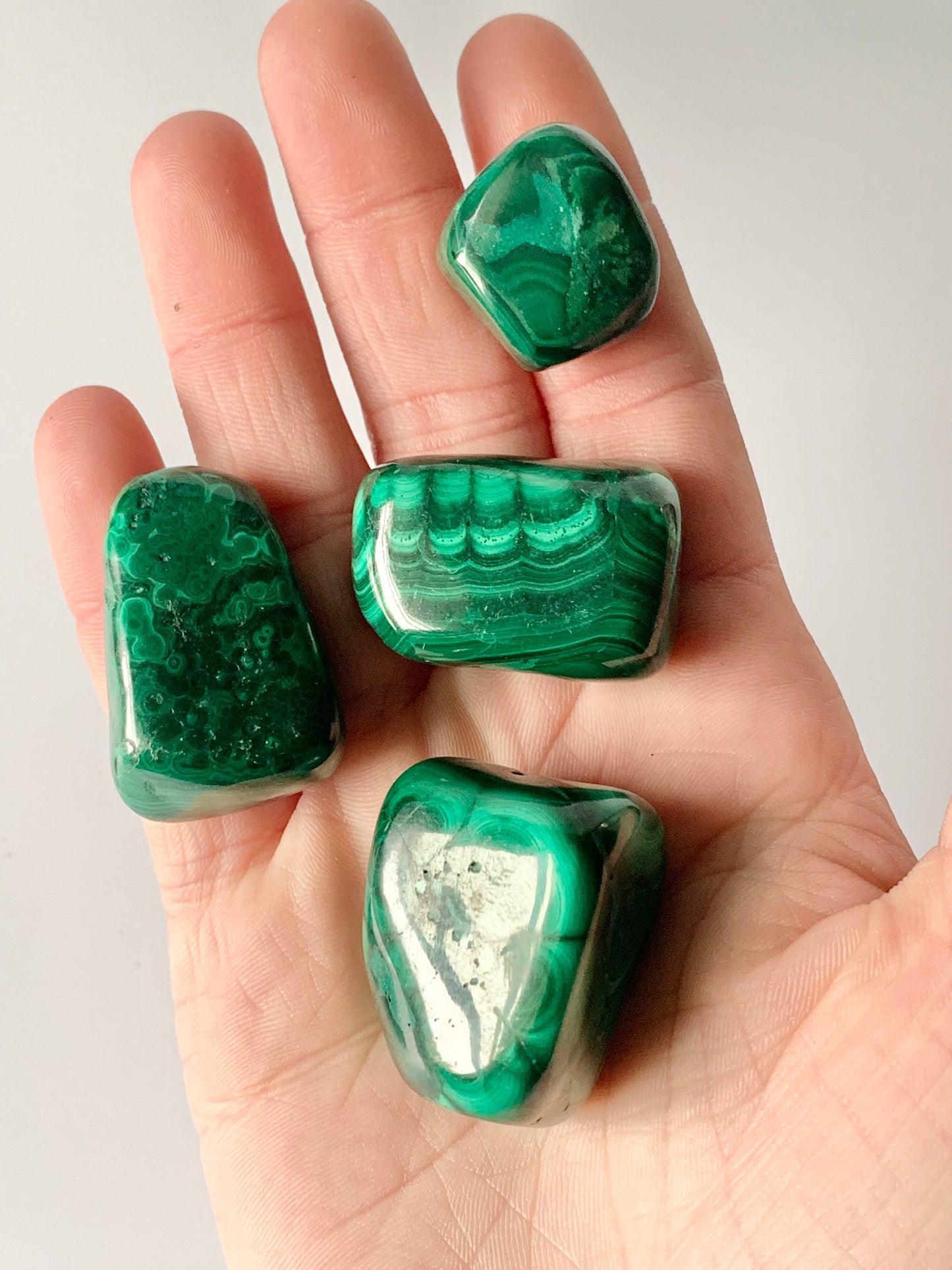 Malachite, tumble