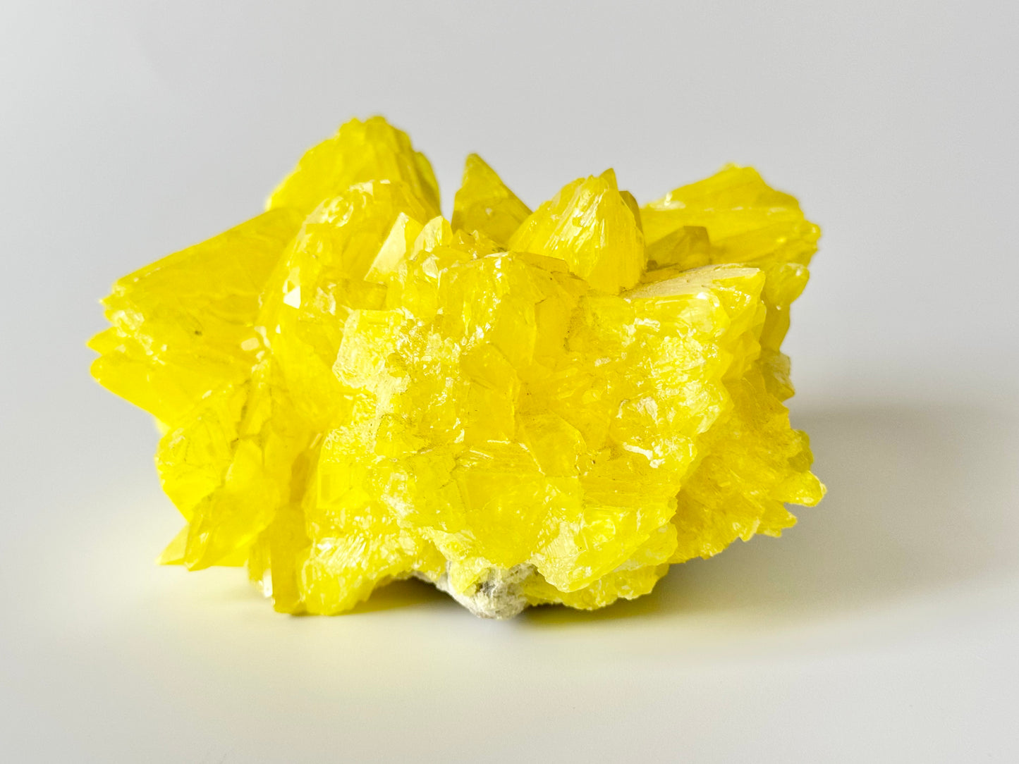 Sulfer Crystal Cluster