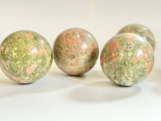 Unakite Sphere