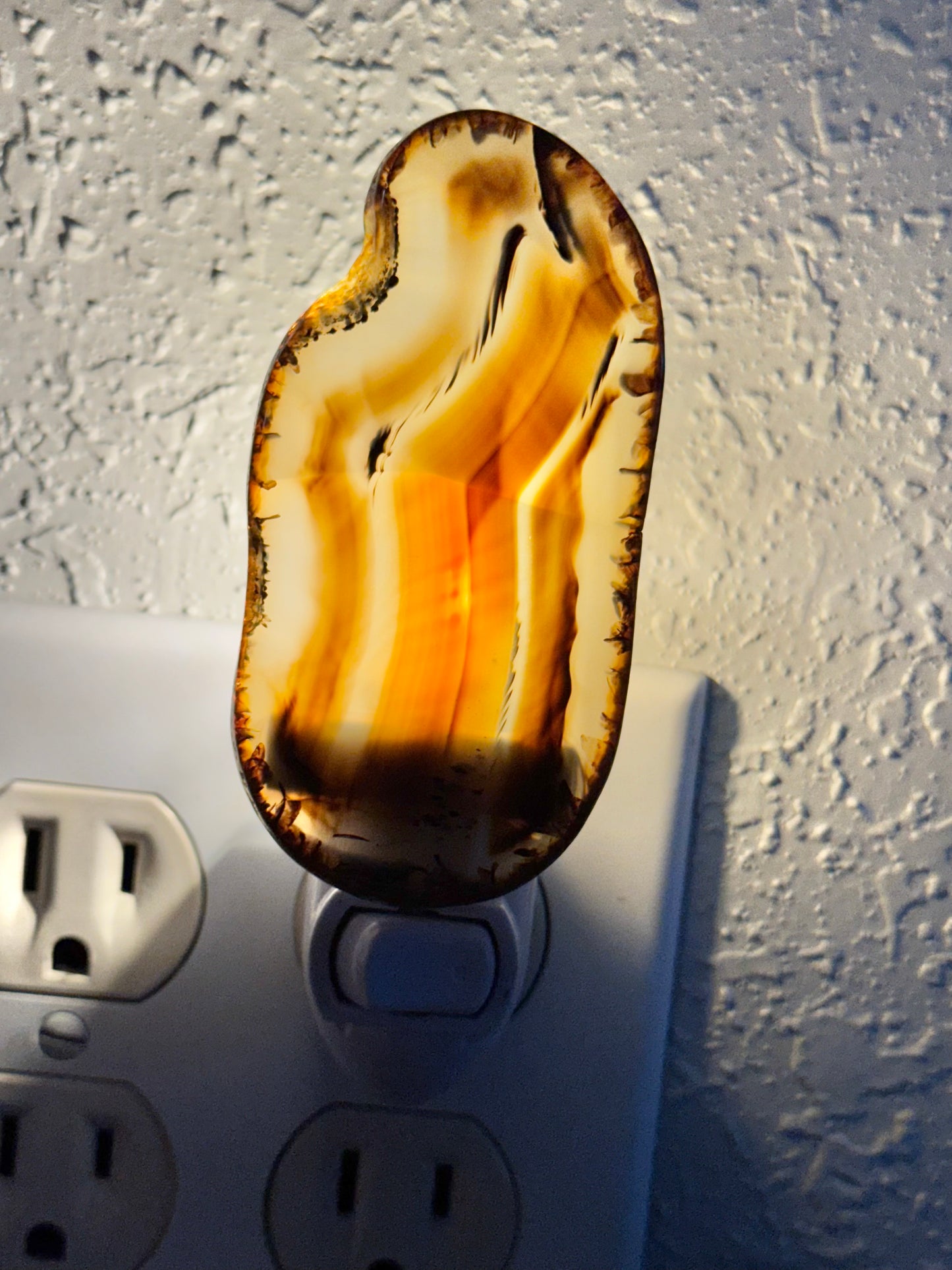 Agate Slab Night Light