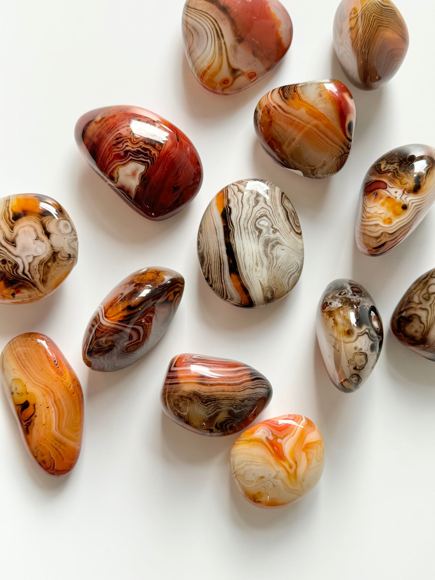 Sardonyx Palm Stones