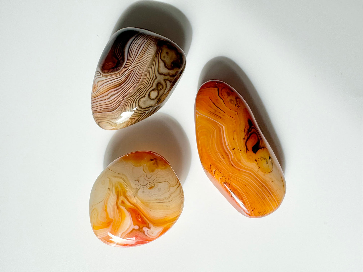 Sardonyx Palm Stones