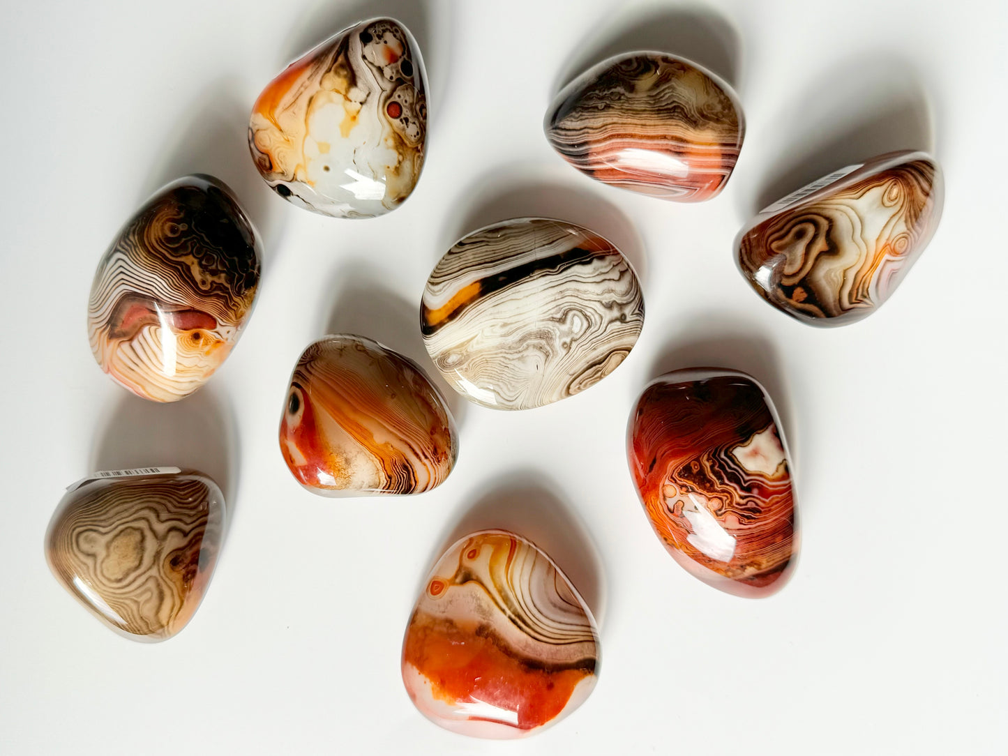 Sardonyx Palm Stones