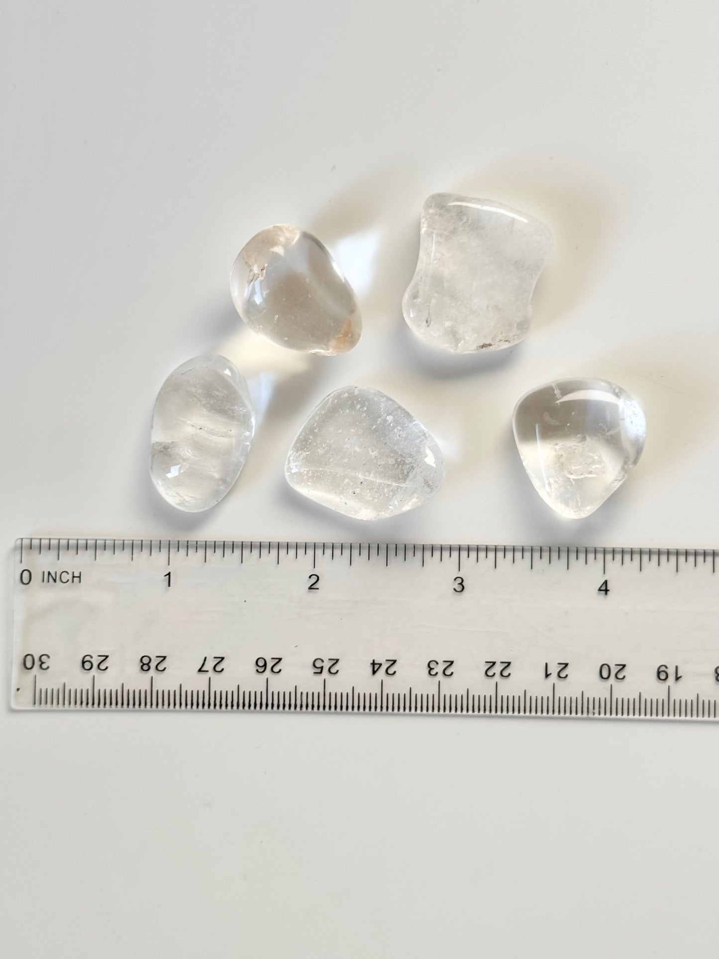 Clear Quartz Tumbles