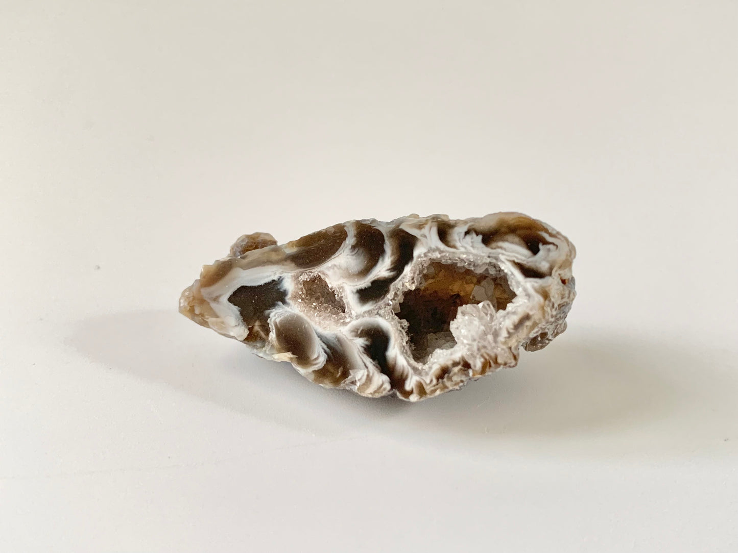 Oco Geode Polished, halves