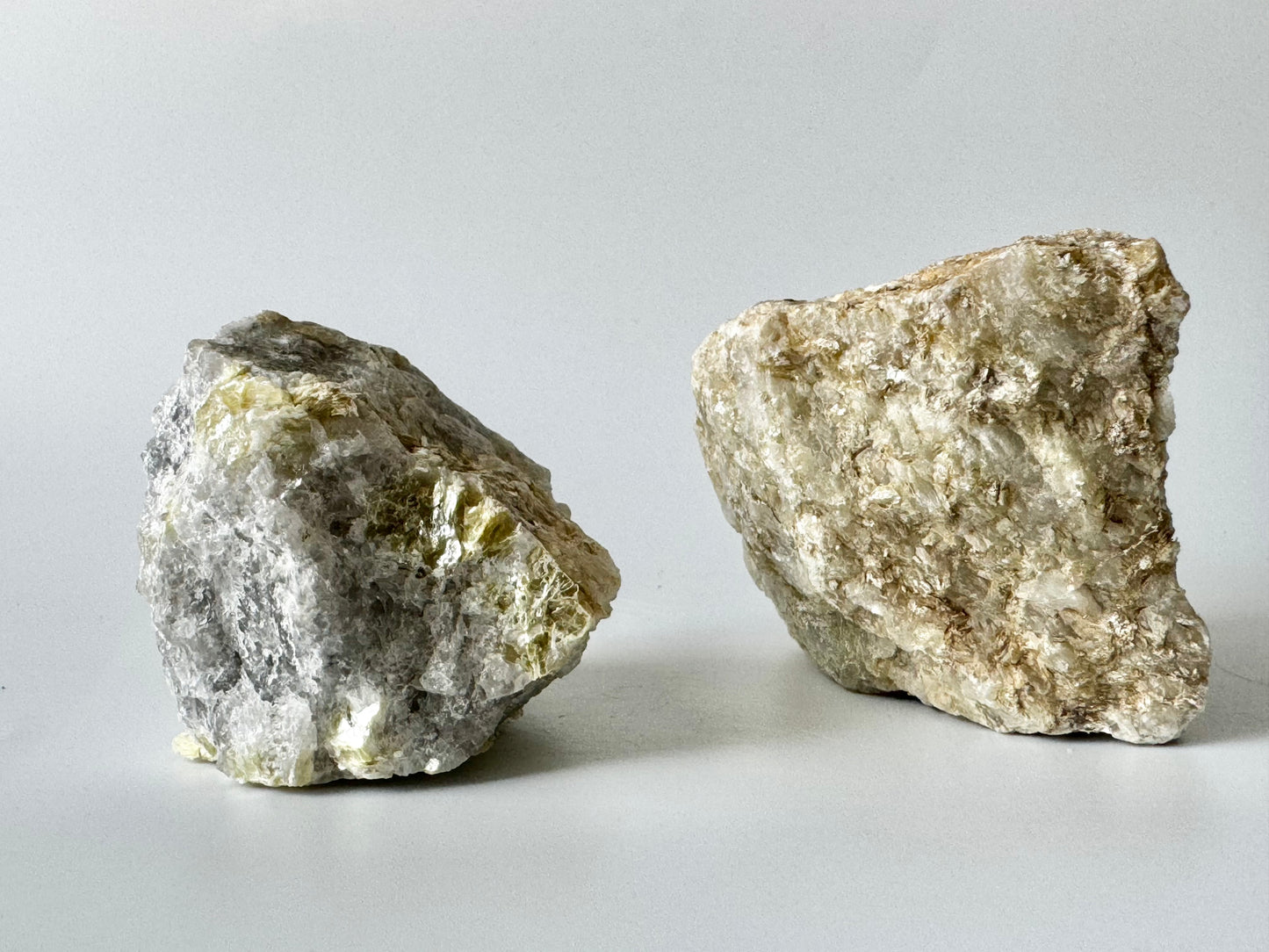 Muscovite Mica Cluster on Quartz