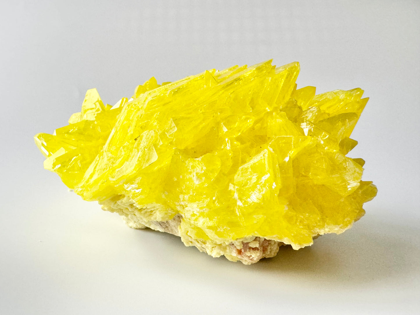 Sulfer Crystal Cluster