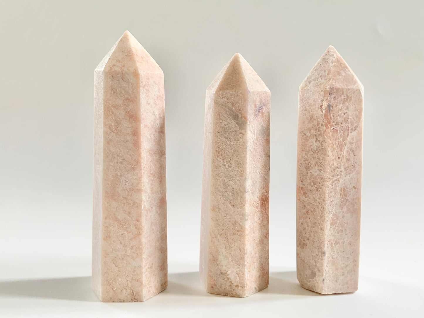 Pink opal towers