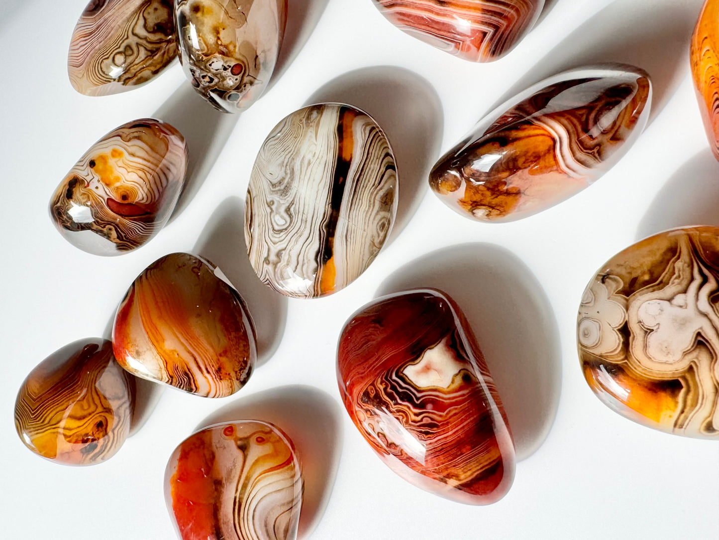 Sardonyx Palm Stones