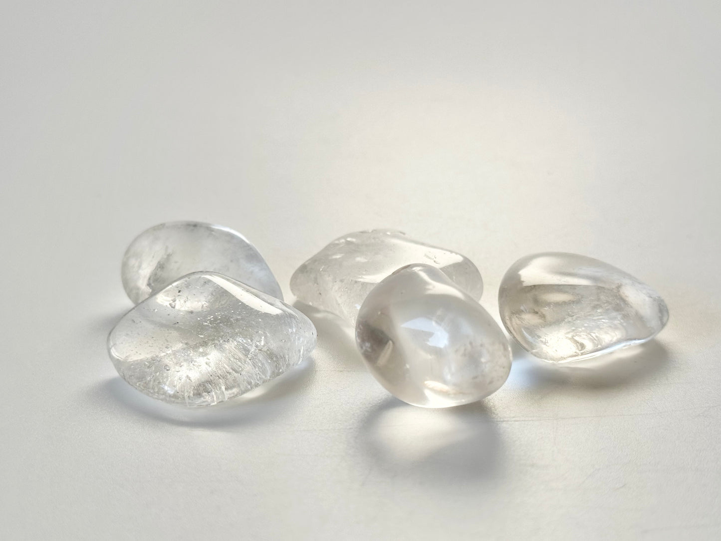 Clear Quartz Tumbles