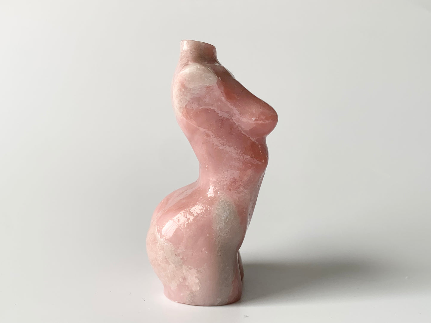 Pink Opal Goddess Body, ~3 inches