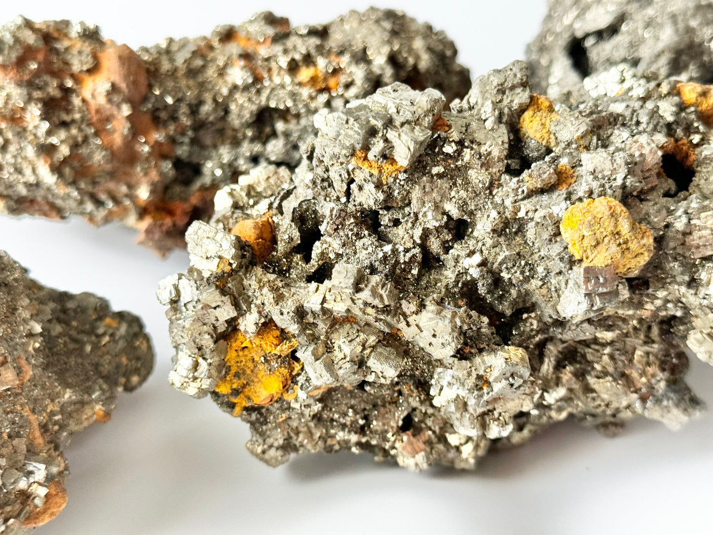 Pyrite Crystal Cluster