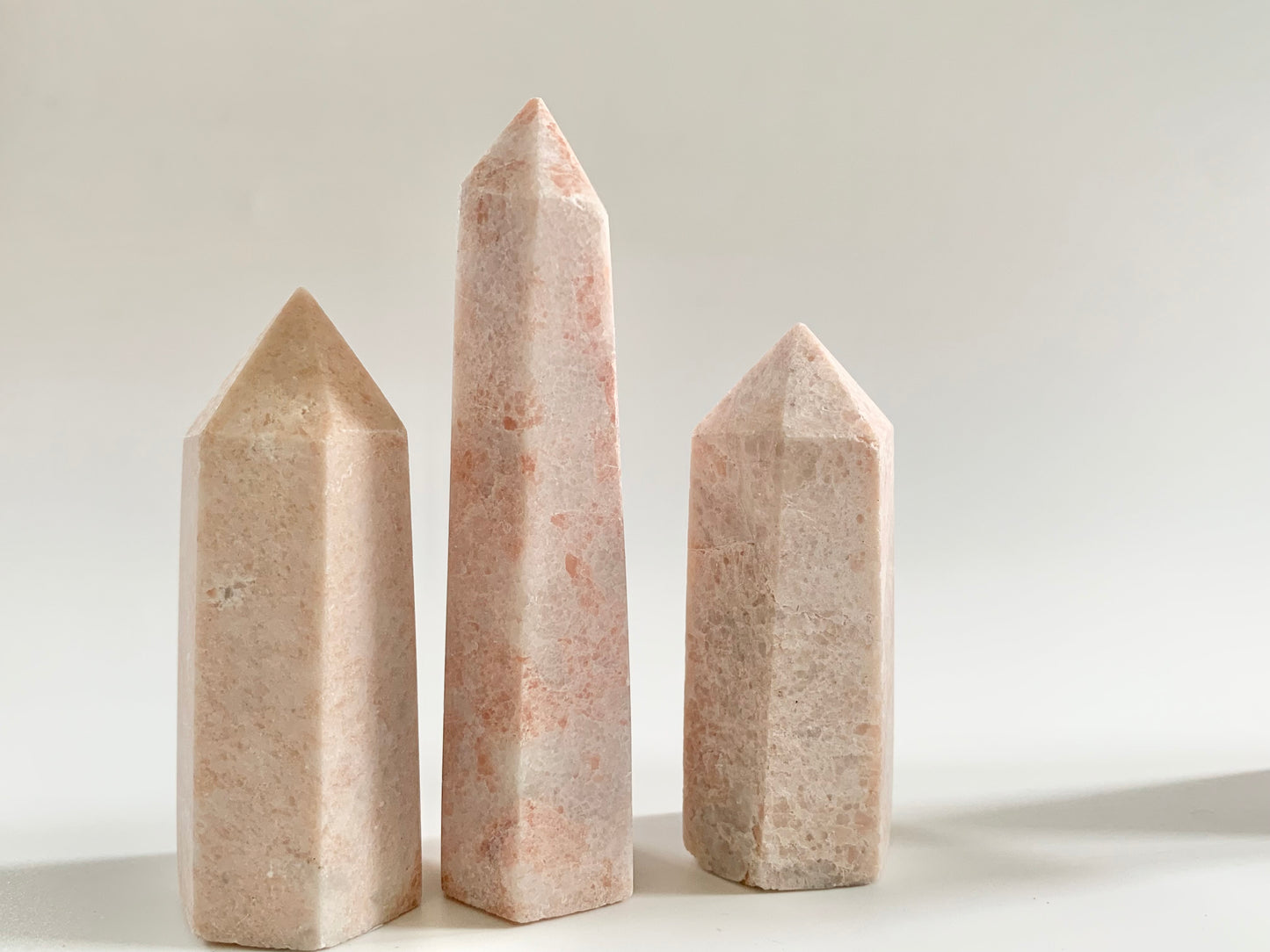 Pink opal towers