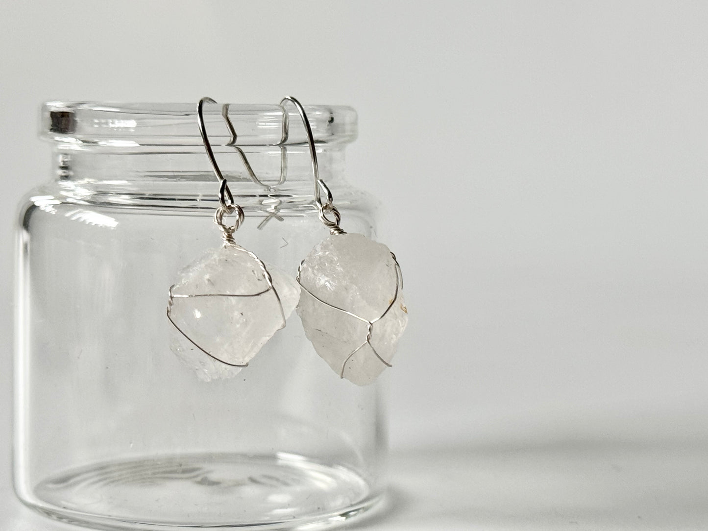 Wire Wrapped Earring