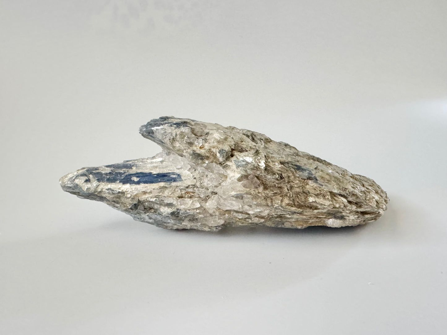 Blue Kyanite in Quartz Specimen (E)