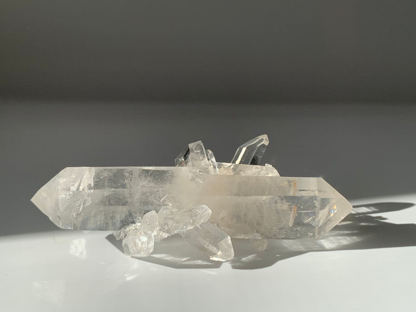 Clear Quartz Crystal Cluster