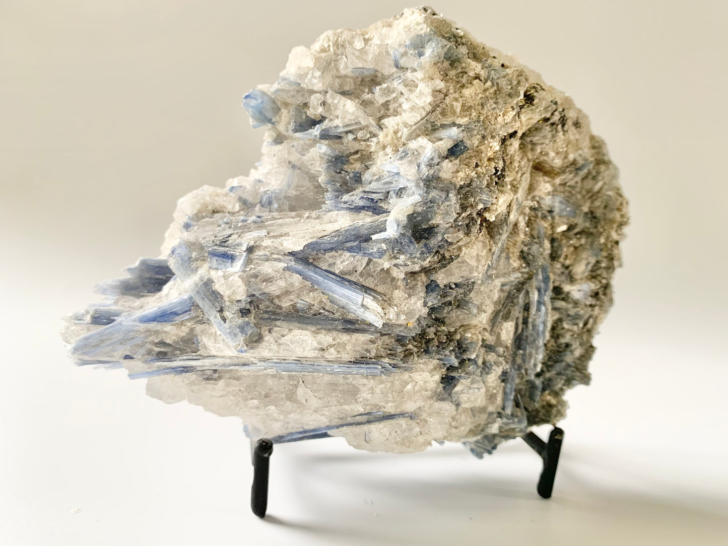 Blue Kyanite in Quartz Specimen (A)