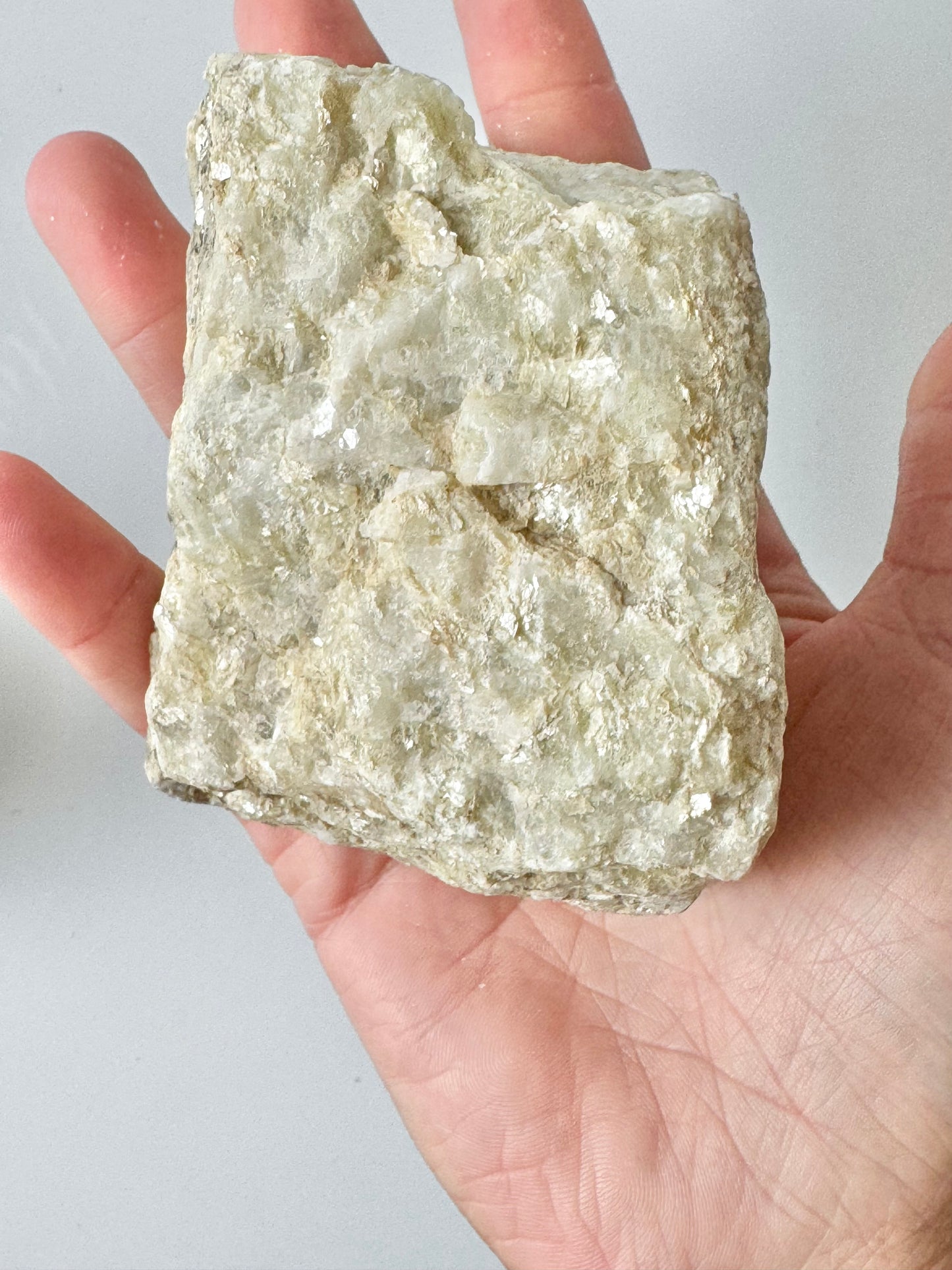 Muscovite Mica Cluster on Quartz