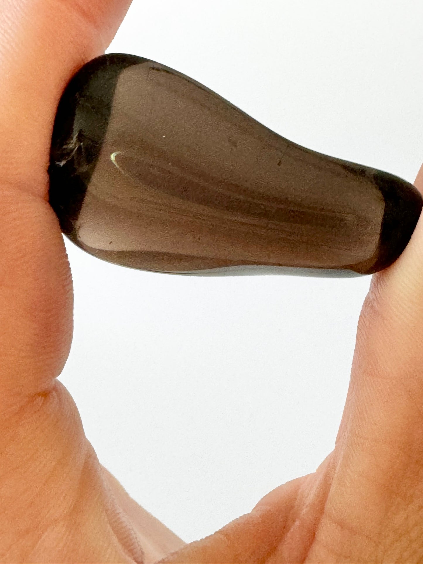 Translucent Black Obsidian Tumble,