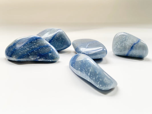 Polished Blue Quartz, large tumble