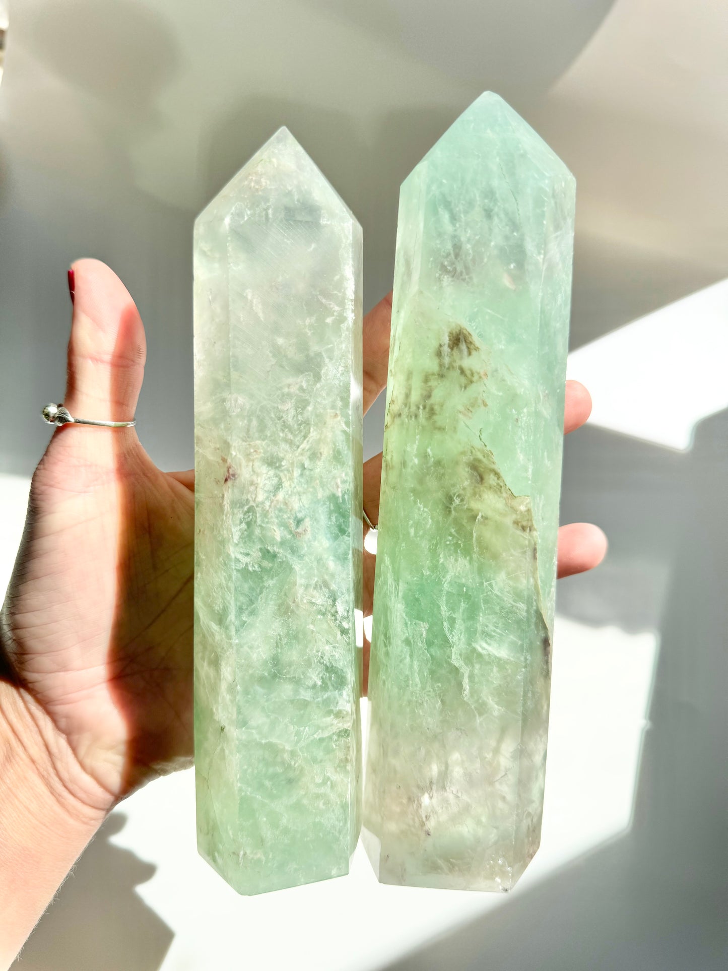 Rainbow Fluorite Tower