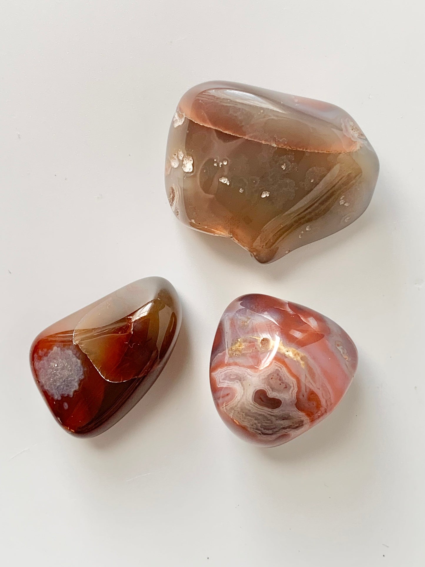 Mozambique Agate, Tumble