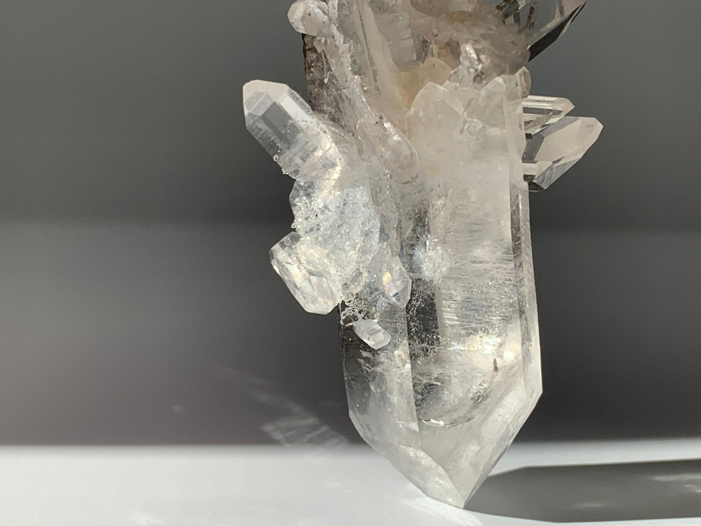 Clear Quartz Crystal Cluster