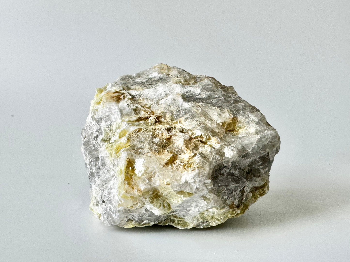 Muscovite Mica Cluster on Quartz