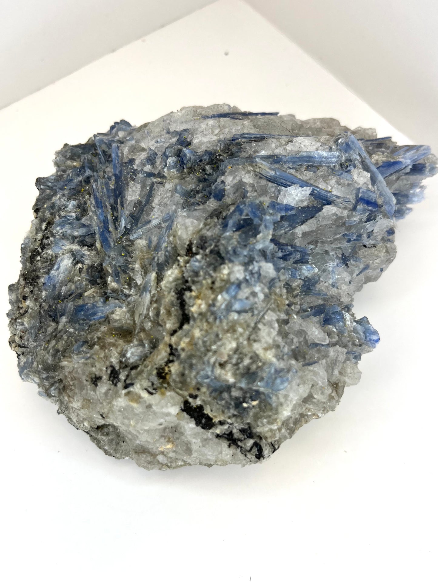 Blue Kyanite in Quartz Specimen (A)