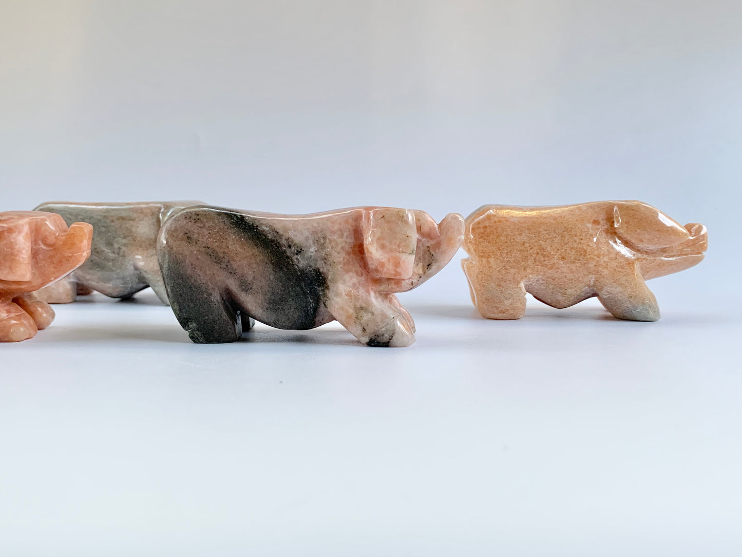 Sunstone Pig Carving