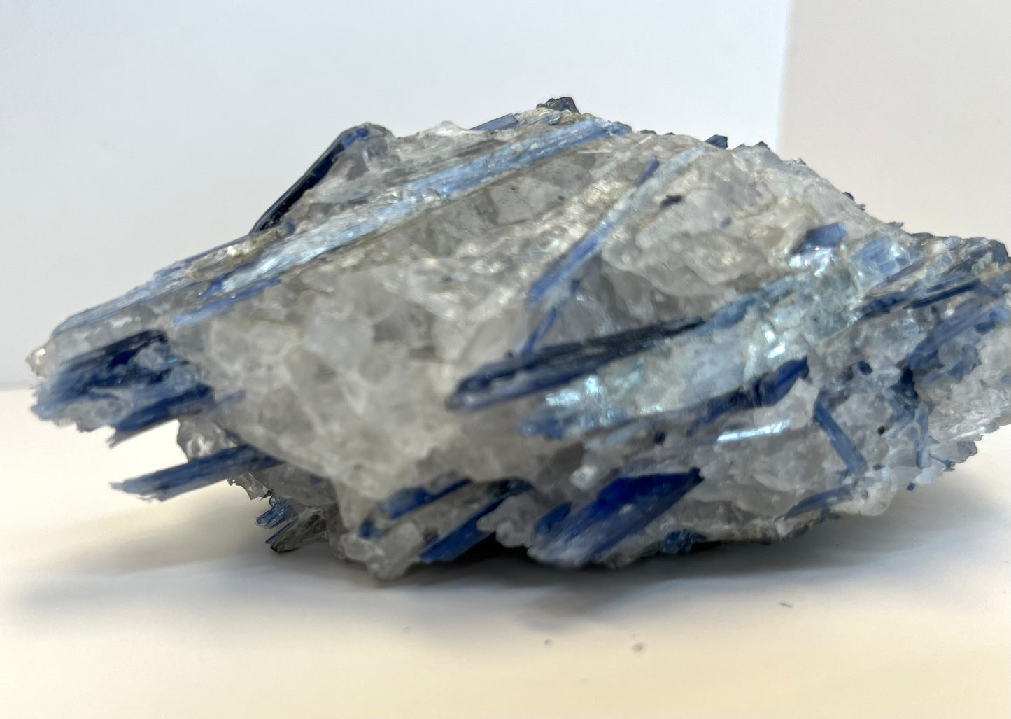 Blue Kyanite in Quartz Specimen (A)