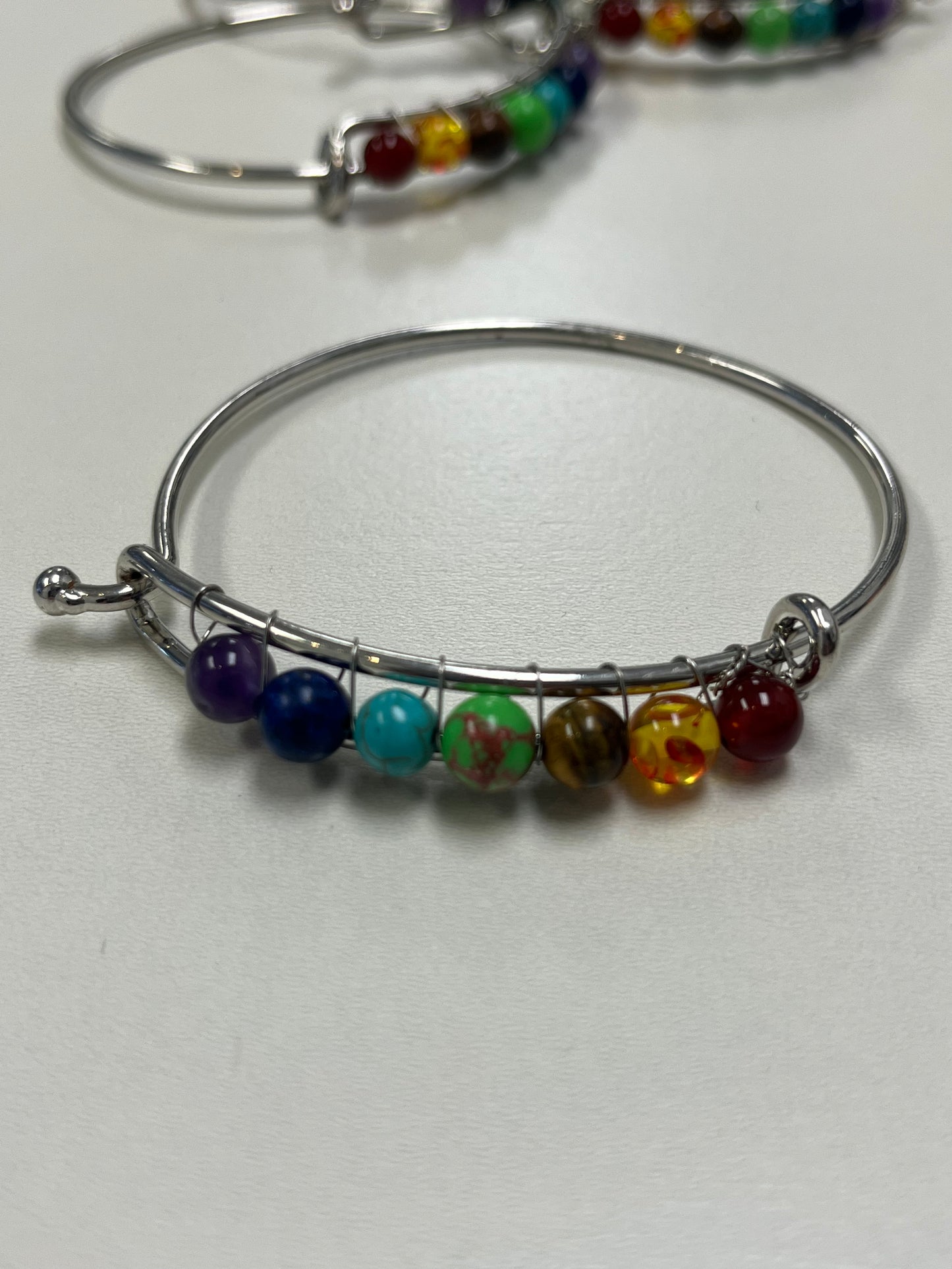 Chakra Bangle Bracelet