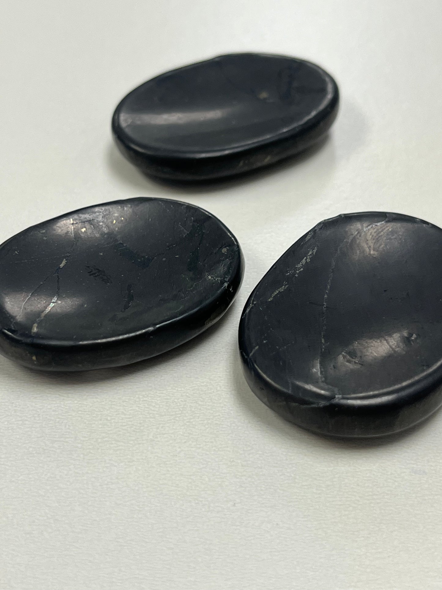 Oval Worry Stone with Indentation