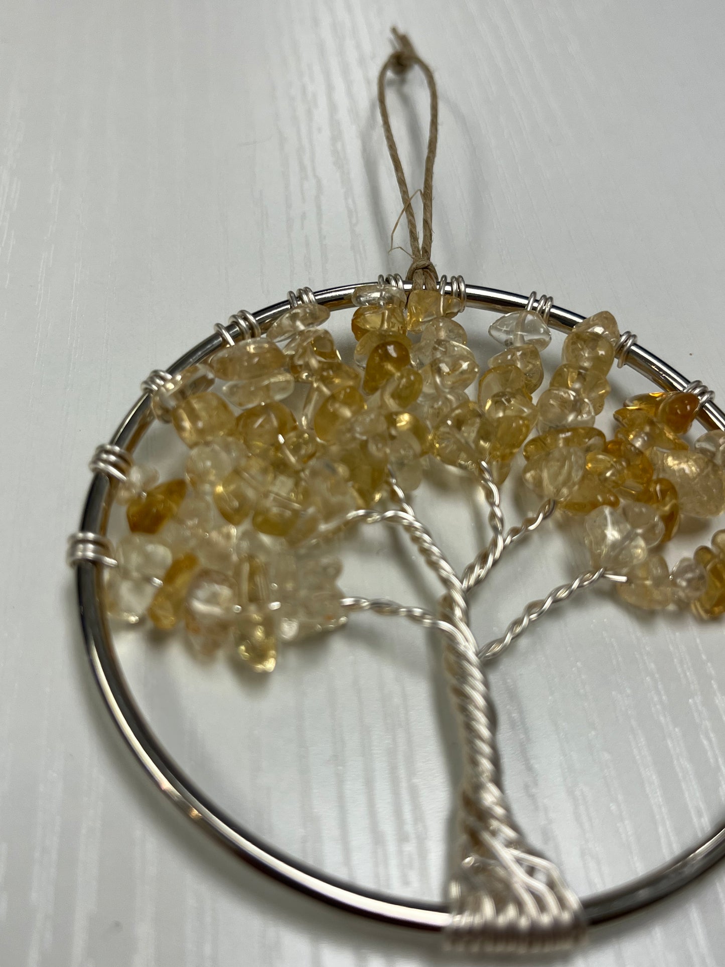 Citrine Tree of Life Hanging