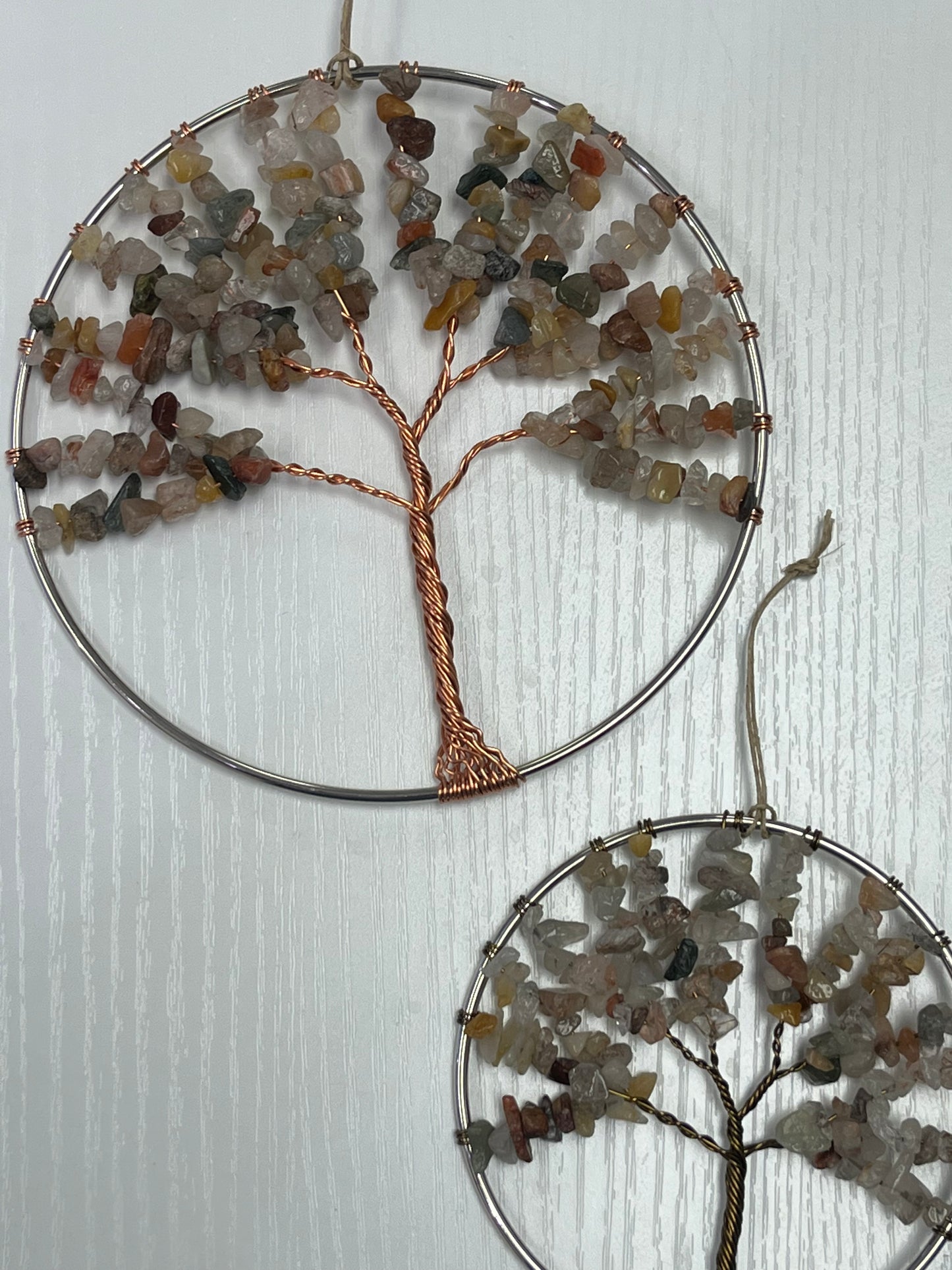 Quartz Mix Tree of Life Hanging