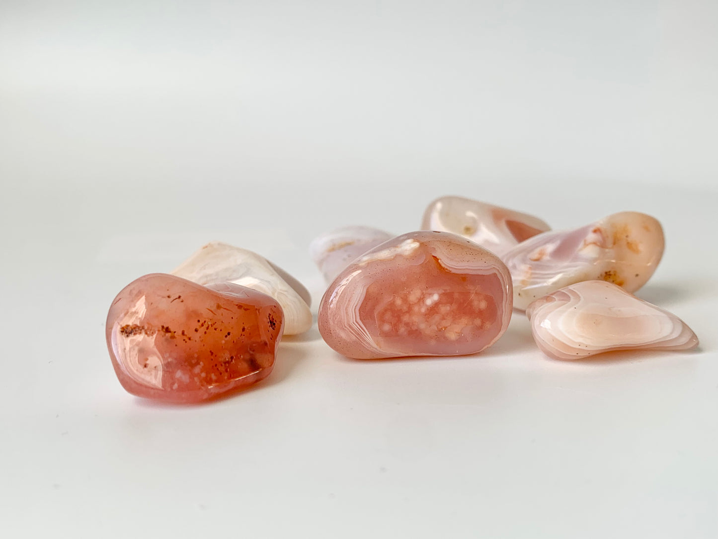 Apricot Agate Tumble