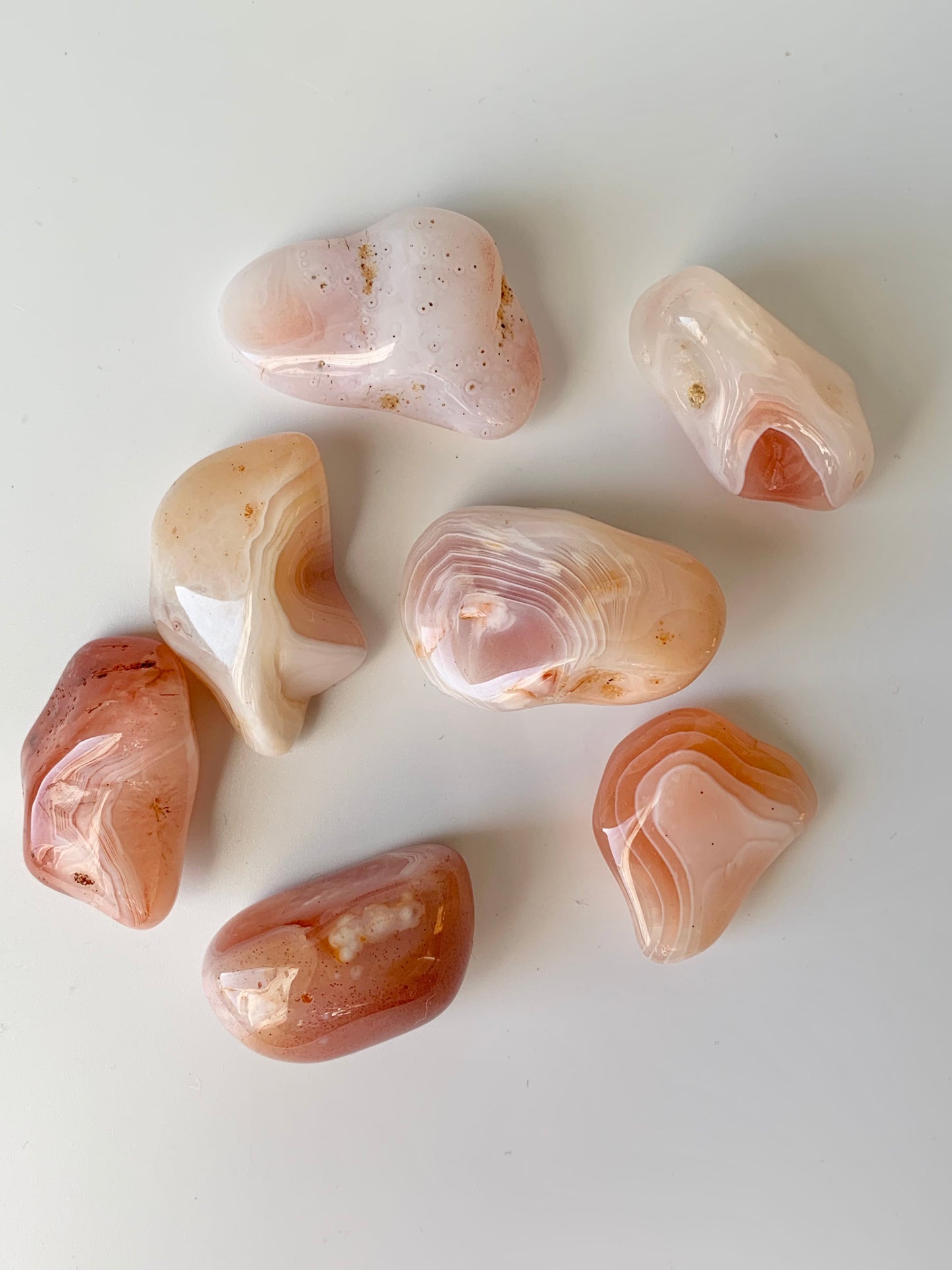 Apricot Agate Tumble