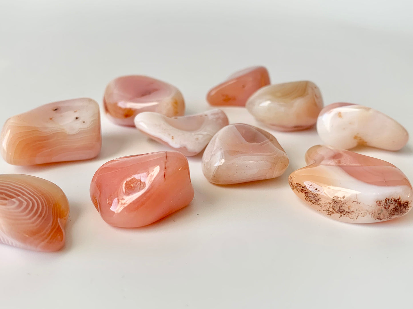 Apricot Agate Tumble