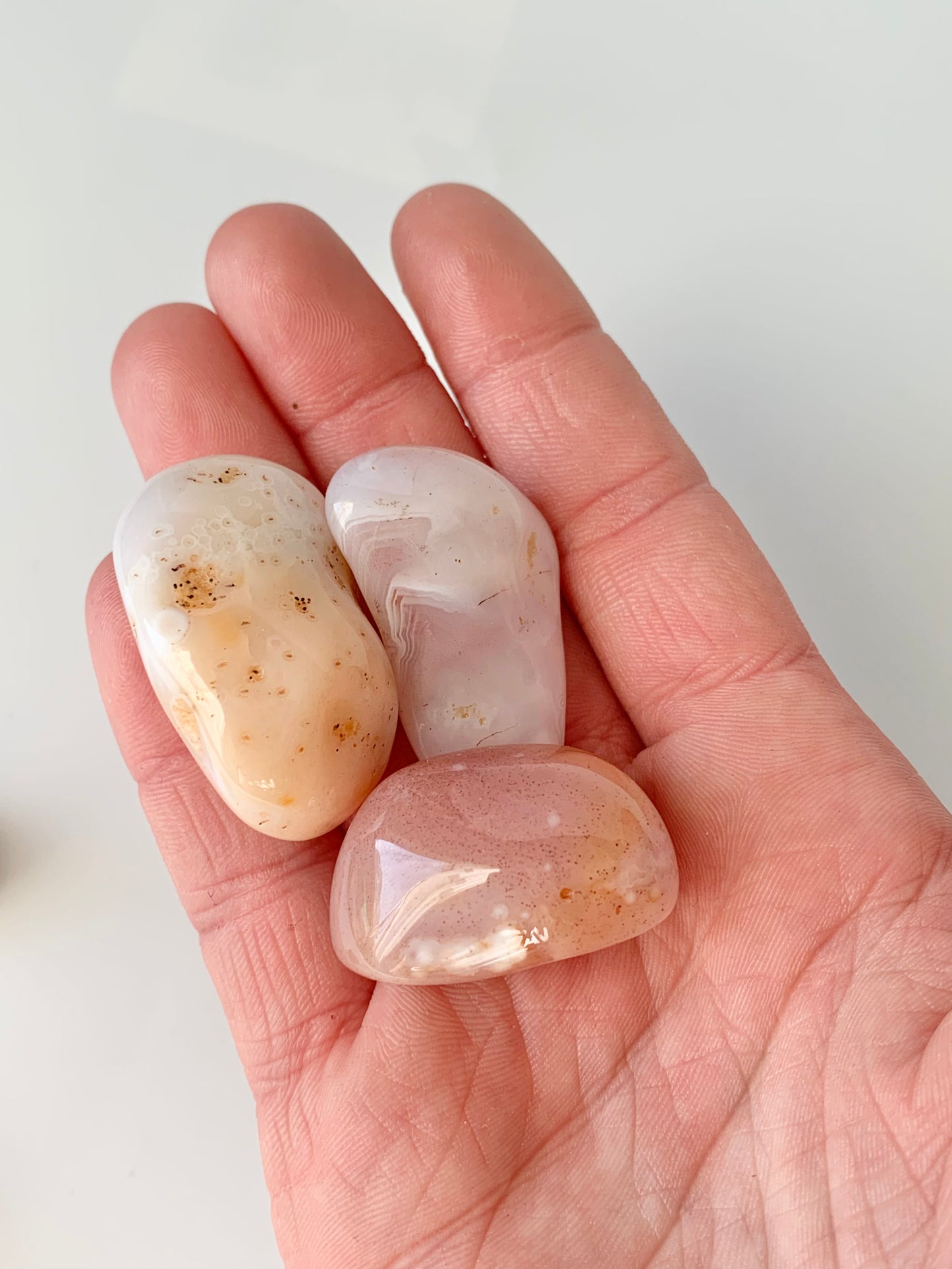 Apricot Agate Tumble