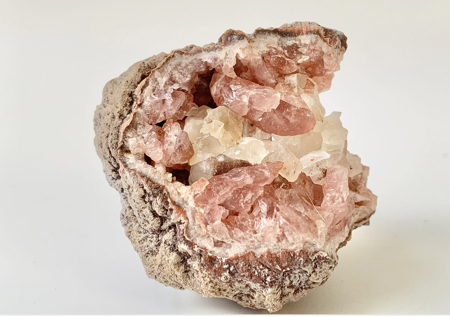 Pink Amethyst Geode