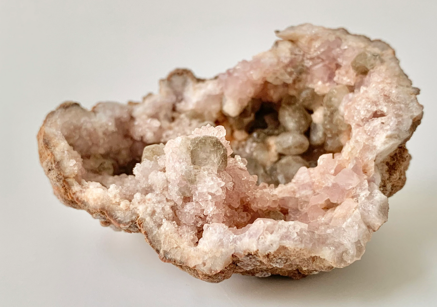 Pink Amethyst Geode