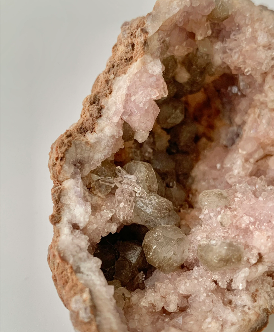 Pink Amethyst Geode